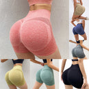 Summer new high waisted sports shorts for women, tight fitting elastic quick drying pants, gym push ups, cycling, jogging, fitness yoga pants