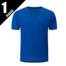 Multicolor Quick Dry Short Sleeve Sport T Shirt Gym Jerseys Fitness Shirt Trainer Running T-Shirt Men's Breathable Sportswear