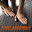 Puzzle Fitness Mat EVA Interlocking Foam Floor Tiles Sports Protection Yoga Home Gym Equipment Mat Non-Slip Floor Mat for Kids