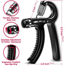 5-60Kg Adjustable Heavy Hand Gripper Fitness Hand Exerciser Grip Wrist Training Finger Gripper Hand Strengthener For Patient